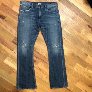 Citizens for humanity denim jeans Sasha twist low slung flare 31